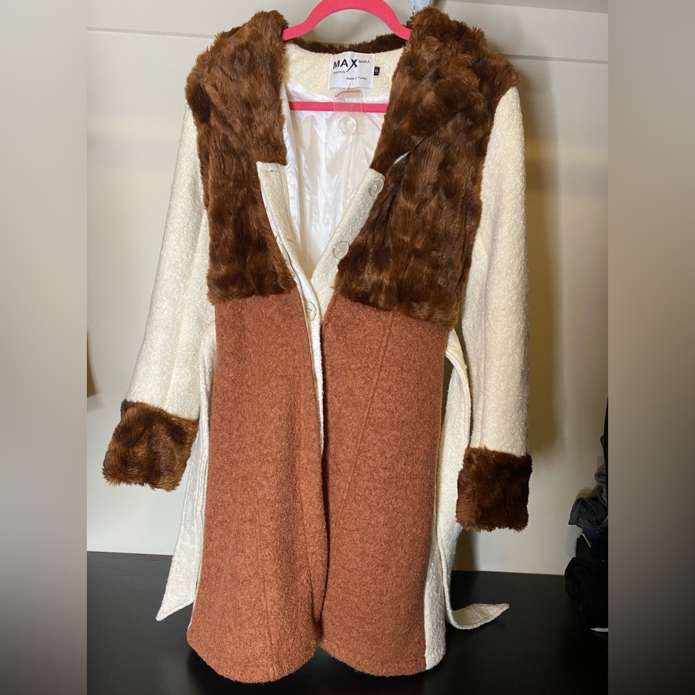 Max Mara shearling coat
